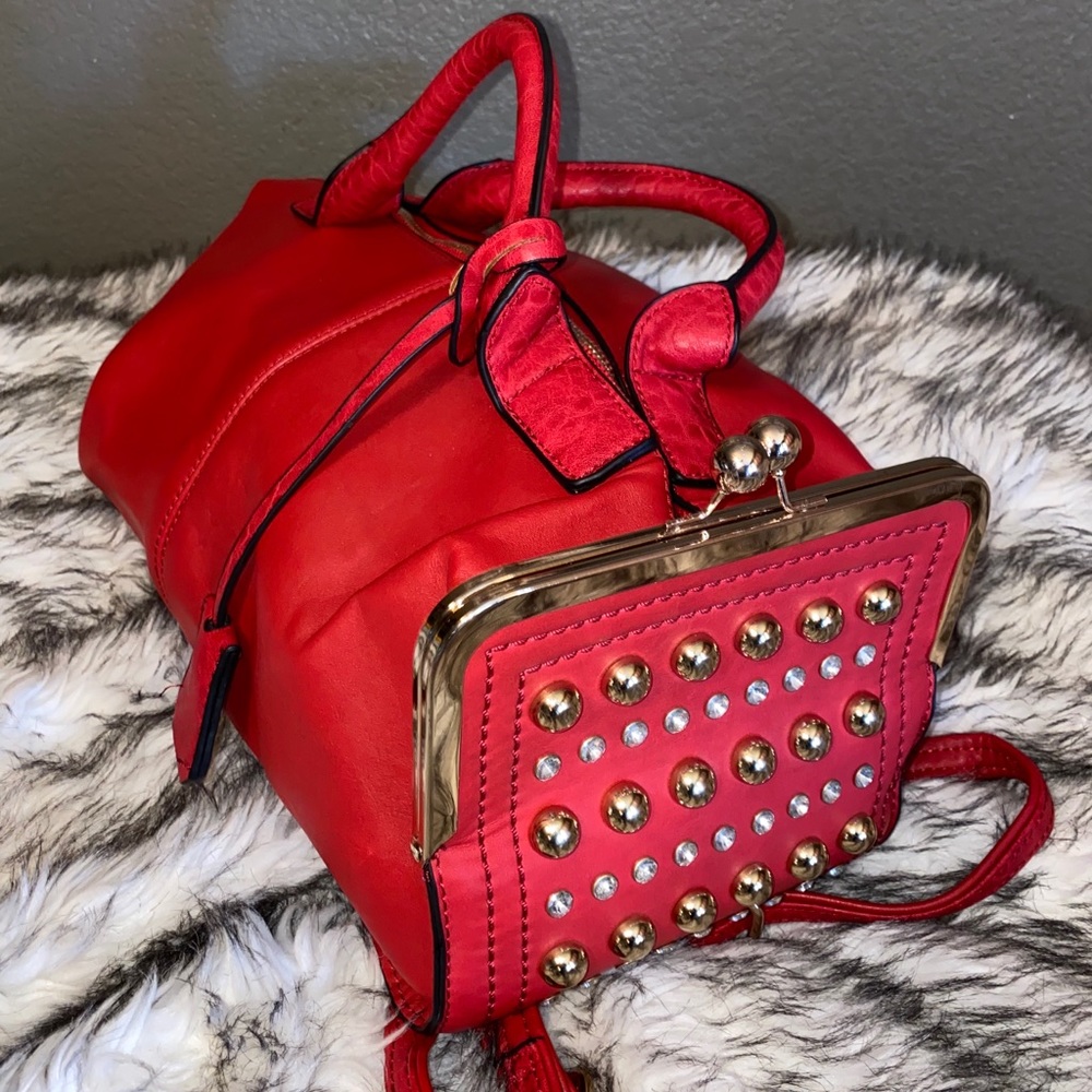 Red purse / backpack